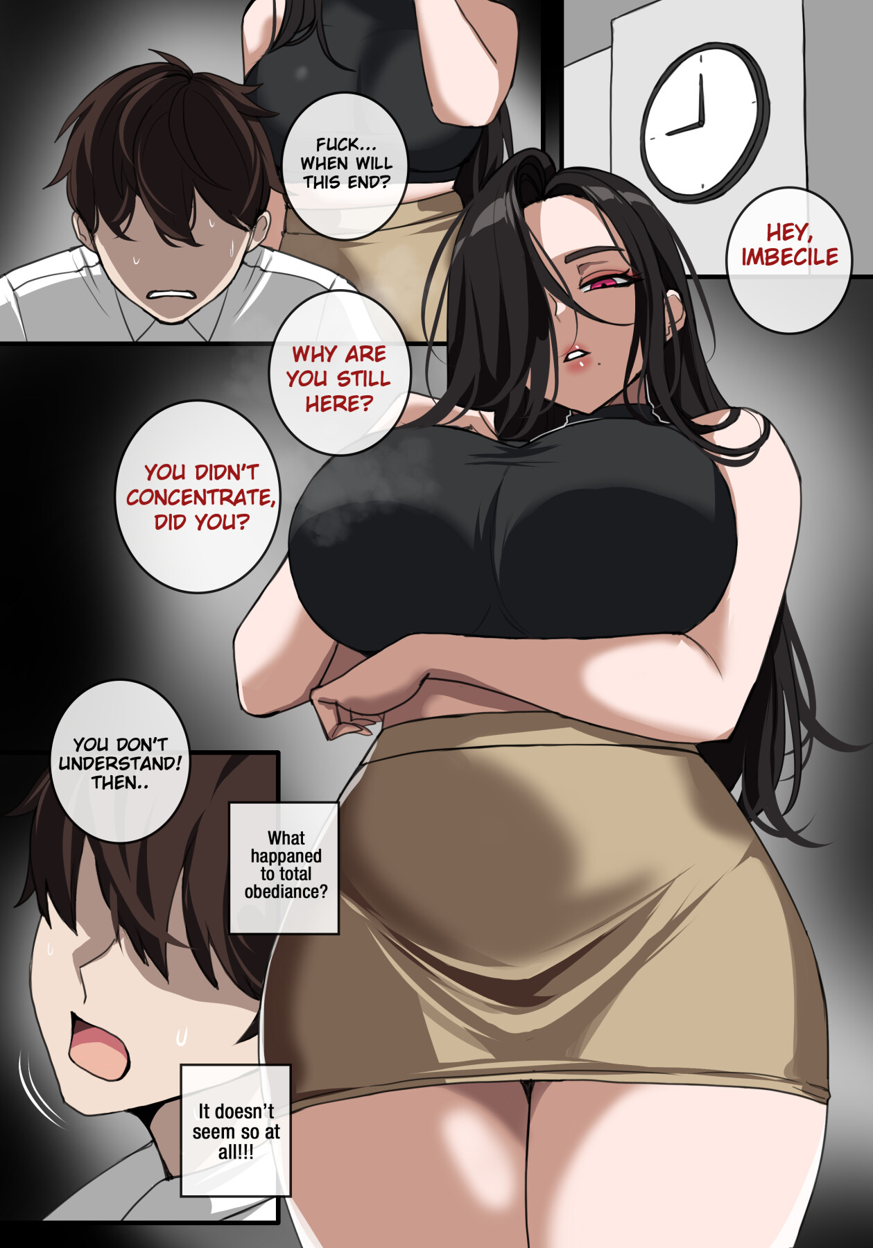 Hentai Manga Comic-"Besting My Toxic Boss"-Read-5